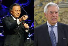Julio Iglesias aseguró que admira a Mario Vargas Llosa 