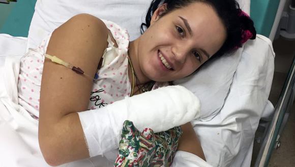 Margarita Gracheva en el hospital. (MARGARITA GRACHEVA).