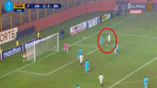 Universitario vs. Binacional: Osorio marcó un golazo para el 1-0 de los cremas [VIDEO]