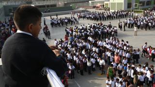 Colegio de Docentes del Perú asegura que solo el 38% de escuelas públicas tienen agua, luz y desagüe