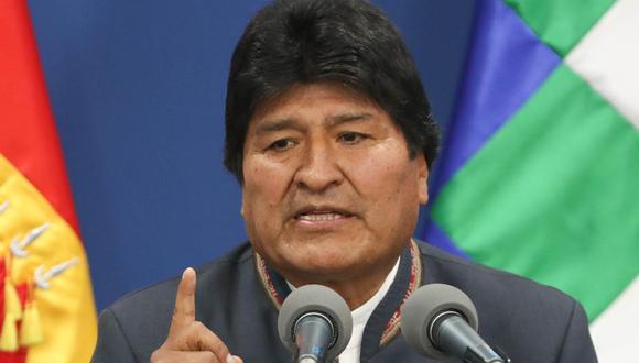 Evo Morales, en el poder desde el 2006, viene denunciando desde hace días que la oposición de Bolivia intenta derrocarlo mediante un "golpe de estado". (Foto: EFE)