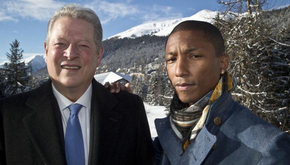 Pharrell y Al Gore se unen en lucha contra calentamiento global