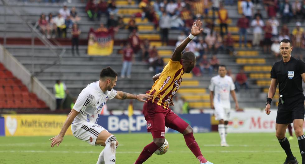 Deportes Tolima y Junior de Barranquilla se vieron las caras por la Liga BetPlay.