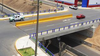 San Luis: abren puente vehicular de 4 carriles en Av. Echeandía