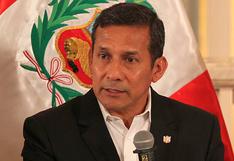 Ollanta Humala: Gobierno brindará apoyo a la población de Chosica
