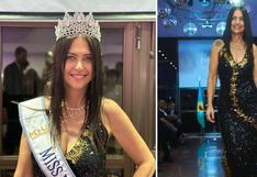 Abogada de 60 años rompe récords al coronarse como Miss Buenos Aires