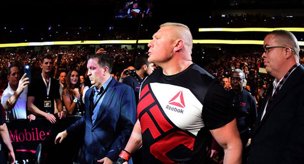 Brock LEsnar regresó a UFC 200 después de cinco años | Foto: Getty Images