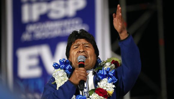 Evo Morales ha sabido mantenerse en el cargo gracias a la estabilidad y la bonanza que le dio el alto precio de las materias primas. Pero el copamiento de los poderes del Estado es su principal pasivo. (AP)