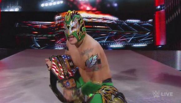 WWE: Kalisto es el nuevo campeón de Estados Unidos [VIDEO]