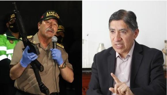 Según fuentes del sector, el comandante general de la PNP, Javier Gallardo, y el ministro del Interior, Avelino Guillén, se encuentran enfrentados desde hace semanas.