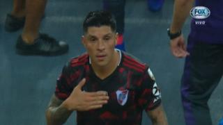 Alianza Lima vs. River Plate: el provocador gesto de Enzo Pérez que enfureció a hinchas íntimos | VIDEO