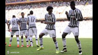 Juventus ganó en la Serie A y jugadores festejaron bailando