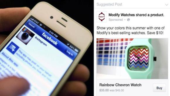 Facebook agrega un nuevo botón "Comprar"
