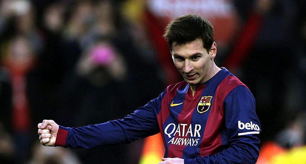 No fue un domingo cualquiera para Messi. (Foto: EFE)
