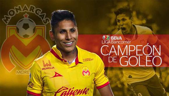 Raúl Ruidíaz se consagró goleador de la fase regular de Liga MX