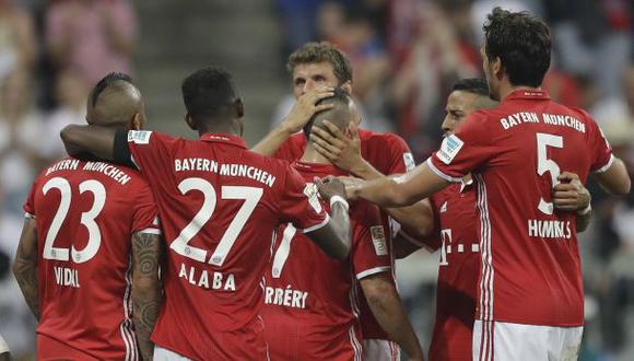 Bayern Múnich aplastó 6-0 al Bremen en inicio de Bundesliga