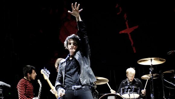 Gerard Way dedicó el concierto a Lauren Valencia, su ex manager que murió de cáncer a principios de este año. (Foto: AP)
