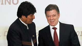 Colombia llamó tres veces para invitar a Evo a firma de paz