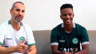 Nilson Loyola hizo su debut oficial con Goiás, recién ascendido de Brasil