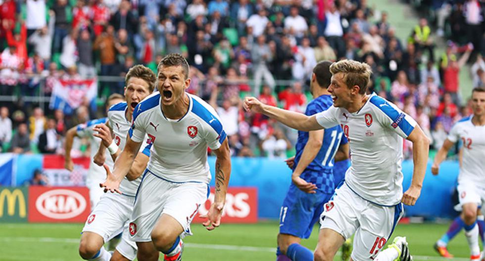 República Checa le malogró la fiesta a Croacia que no pudo sostener un 2-0 a favor en la Eurocopa. (Foto: Getty Images)