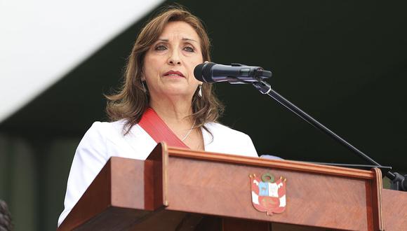Dina Boluarte pide que el Congreso reconsidere adelanto de elecciones. (Foto: Presidencia)