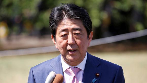 Shinzo Abe, primer ministro de Japón. (Foto: Reuters/Toru Hanai)