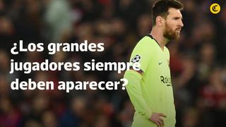 Tras la debacle ante Liverpool, ¿es Lionel Messi el mejor jugador de la historia? | VIDEO