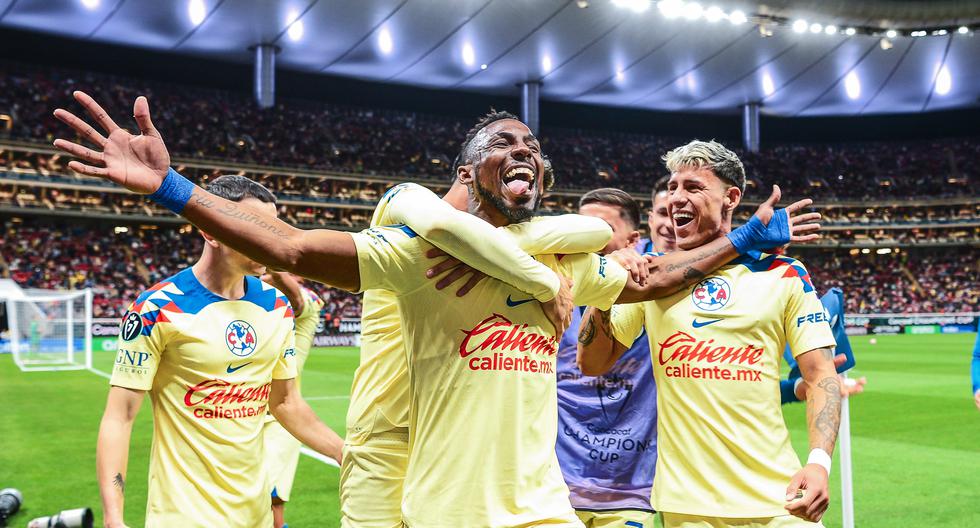 América golea al Chivas en octavos de la Copa de Campeones de Concacaf.