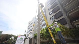 San Isidro: inician retiro de cables aéreos en desuso de las empresas de telefonía