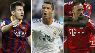 Balón de Oro 2013: Messi, Cristiano Ronaldo y Ribéry son los finalistas