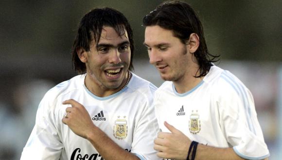 Carlos Tevez y lo que dijo sobre supuesta rivalidad con Messi