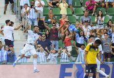 Argentina vs. Ecuador: Pezzella anotó el 4-1 con un testarazo | VIDEO