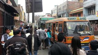 Caos vehicular en San Juan de Lurigancho por elecciones