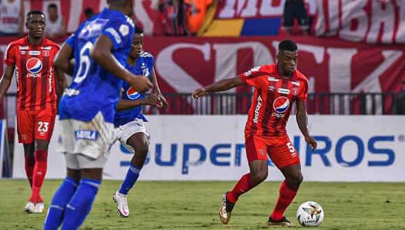 América de Cali venció 3-2 a Millonarios  este domingo por la jornada 14 de la Liga BetPlay. (Foto: Twitter América de Cali)