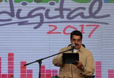 Maduro dice que la oposición busca un “bombardeo” a Venezuela 
