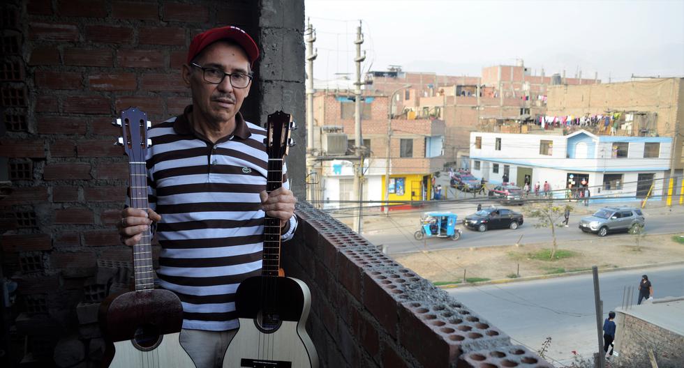 Alexander Mujica fabrica cuatros y ayuda a compartir la música de Venezuela en el Perú.