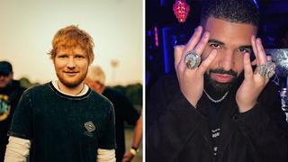 Drake y Ed Sheeran lideran lista de artistas más escuchados a nivel global en la última década