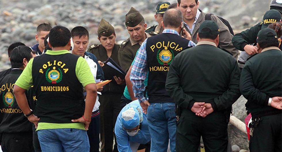 Los 4 militares fallecieron ahogados en la playa Marbella, en Magdalena del Mar. (Foto: Agencia Andina)