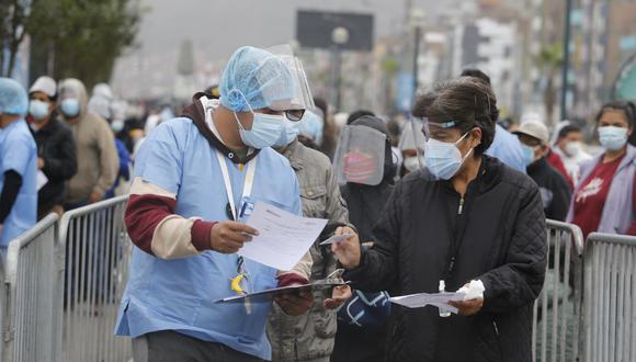 El proceso de vacunación en el Perú comenzó el martes 9 de febrero. (Foto: GEC)