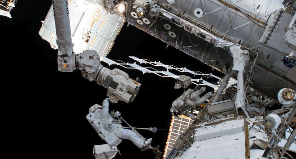 Astronautas en la EEI. (Foto: NASA) | Referencial