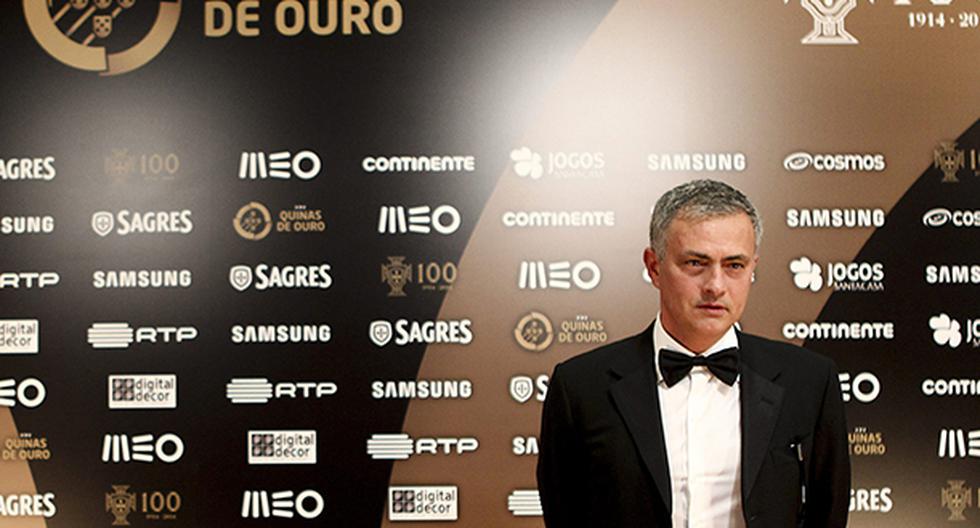 José Mourinho en la gala del centenario de la Federación Portuguesa de Fútbol