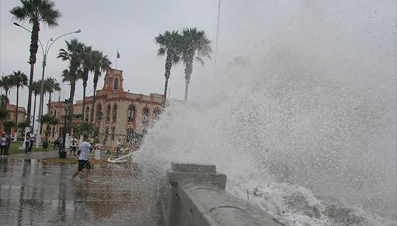 Algunas playas del Callao fueron cerradas la semana pasada debido al oleajes anómalos. (Foto: Andina)