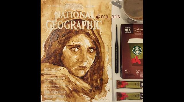 Instagram: combina sus grandes amores y hace arte con café - 4