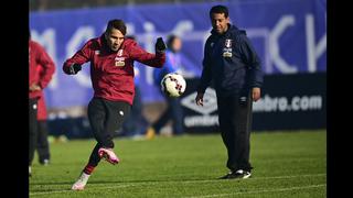 Selección peruana: tiros libres en prácticas para Copa América