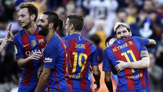 Barcelona goleó al Deportivo la Coruña en el regreso de Messi
