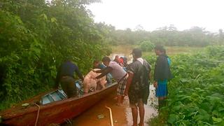 COER Madre de Dios registra disminución en el caudal del río que inundó 1.380 viviendas