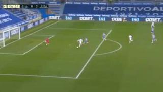 Real Madrid vs. Alavés: Eden Hazard y el 3-0 con una genial definición | VIDEO