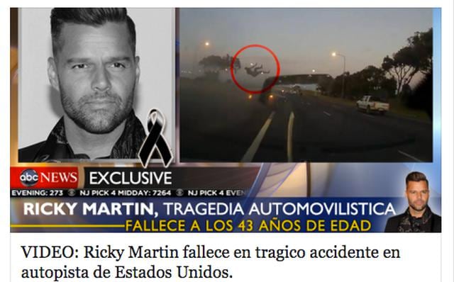 Instagram: Ricky Martin respondió así a rumores sobre su muerte - 3