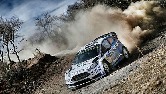 WRC: Ott Tanak cayó a un lago en el Rally México