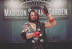 WWE: AJ Styles se coronó campeón de Estados Unidos en el Madison Square Garden